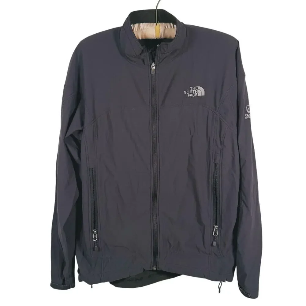 The North Face Mens Flight Series Full Zip Jacket Size Medium Black Outdoor
